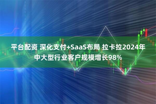 平台配资 深化支付+SaaS布局 拉卡拉2024年中大型行业客户规模增长98%